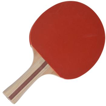 Preview: Tischtennis-Set 4-tlg. - 2x Schläger mit Kiefernholzgriff & doppelseitigem Gummi - 2x Bälle mit guter Sprungleistung - Schutzhülle für Indoor & Outdoor