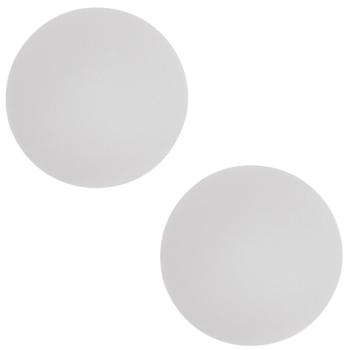 Preview: Tischtennis-Set 4-tlg. - 2x Schläger mit Kiefernholzgriff & doppelseitigem Gummi - 2x Bälle mit guter Sprungleistung - Schutzhülle für Indoor & Outdoor