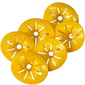 Wespenfalle für Plastikflaschen 6er-Set - Effektive Insektenbekämpfung ohne Chemie - DIY-Bausatz - Robust, 6.5x7 cm, wiederverwendbar