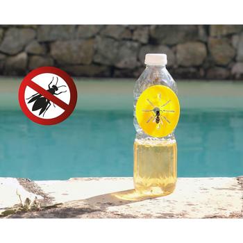 Preview: Wespenfalle für Plastikflaschen 6er-Set - Effektive Insektenbekämpfung ohne Chemie - DIY-Bausatz - Robust, 6.5x7 cm, wiederverwendbar