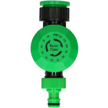 Preview: Mechanische Bewässerungs-Uhr - 5-120 Min Timer für Garten & Gewächshaus - Verhindert Staunässe - Kompatibel mit Schlauchsystemen & Wasserhähnen