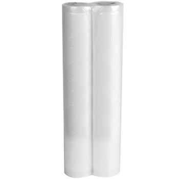 Folienrollen für Vakuumiergerät - 2er-Set 28 cm Breite - Optimales Vakuum für länger haltbare Lebensmittel - Schutz vor Gefrierbrand - 2x 300 cm
