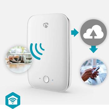 Preview: Intelligenter Sturzmelder für Senioren – Wi-Fi Sensor mit Sturzalarm, Erinnerungsfunktion & App, erkennt nächtliches Wandern & Einbruch