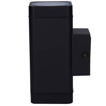 Preview: Smarte LED Wandleuchte für Aussen, App-steuerbar – Bluetooth, dimmbar, RGB Farben, 2700K-6500K, IP44, moderne Beleuchtung