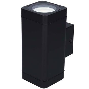 Preview: Smarte LED Wandleuchte für Aussen, App-steuerbar – Bluetooth, dimmbar, RGB Farben, 2700K-6500K, IP44, moderne Beleuchtung