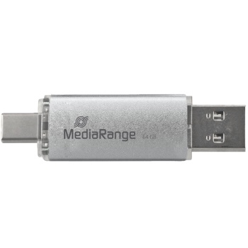 Preview: Hochwertiger USB Speicherstick 64GB – mit USB-C & USB 3.0 Stecker für ultraschnelle Datenübertragung, kompatibel mit PC & Smartphone