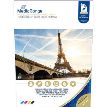 Professionelles A4 Fotopapier - Hochglanz 160g/m² für hochwertige Tintenstrahldrucke - 100 Blatt - Schnelltrocknend - Langlebige Farbkonservierung