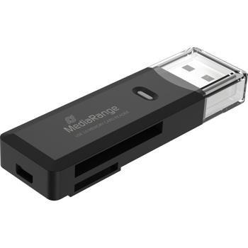 Preview: USB 3.0 Card Reader für SD- & MMC-Karten - Schneller Datenaustausch bis 5 Gbit/s - Plug & Play mit Windows, Linux & macOS - Schwarz