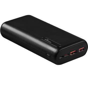 Preview: Leistungsstarke Powerbank 20.000 mAh – mit 3 Anschlüssen: 2x USB-A & 1x USB-C – schnelles Laden, kompakt & ideal für unterwegs, Reisen & Outdoor