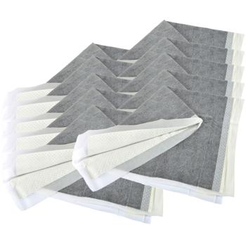 Preview: Hundetrainingsunterlagen 10 Stk - für Welpen & Seniorenhunde - auslaufsicher, geruchsneutral (Aktivkohle), je 90x60 cm - schützt Böden effektiv