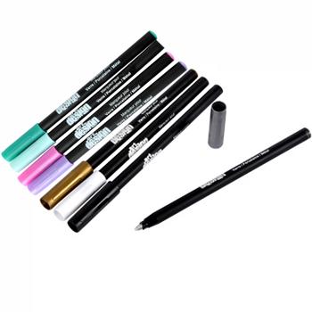 Marker Set für Glas, Keramik & Metall - 8 Stifte in Metallic- & Pastellfarben - Ideal für DIY, Hochzeiten, Geschenke & Deko - Vielseitig einsetzbar - CH6677
