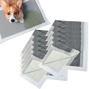 60 Stück auslaufsichere Trainingsunterlagen für Hunde / Welpen (60x60cm): mit Aktivkohle für optimale Geruchsbindung - Hoch saugfähig & ideal für Welpen