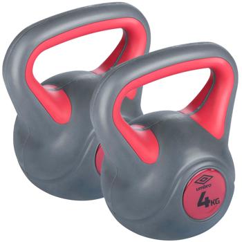 Preview: 2er-Set Kettlebell, 4kg: effektives Ganzkörpertraining, Cardio und leichte Übungen, ideal für Fitness zu Hause