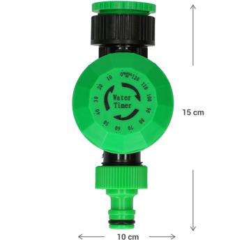 Preview: 2er-Set Bewässerungs-Uhr - Optimierte Gartenbewässerung 5-120 min - Spart Wasser & verhindert Staunässe - Kombinierbar mit Sprinkleranlagen