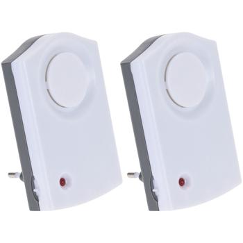 2er-Set Elektrischer Nagetiervertreiber - Ultraschall Mäuseschreck Rattenschreck Marderschreck für Haus, Büro & Auto - Frequenz 18-40,5 kHz - 15m² Reichweite