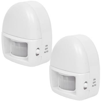 2er-Set LED Nachtlicht mit Bewegungsmelder: eine sichere Orientierungsleuchte für Kinderzimmer, Flur & Treppe
