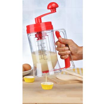 Preview: Praktischer Teigportionierer inklusive Messbecher, 800ml