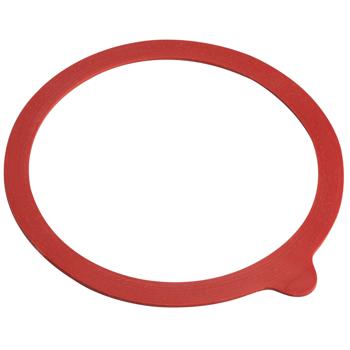 Preview: Einkochringe - 10 Stück Gummiringe mit Lasche für sicheren luftdichten Verschluss - Ø 10cm - 9,4 x 10,8cm - Mehrfach verwendbar - Ideal für Weckgläser