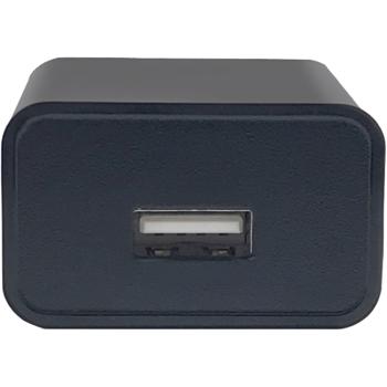 Preview: 2er-Set USB-A-Ladegerät 10 W Schwarz - Ideal für Smartphones, Tablets, Kameras & E-Reader - Kompakt, 100-240V, 5V DC – für Zuhause, Büro & Reisen