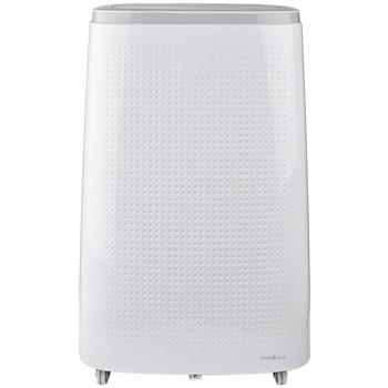 Preview: Mobile leistungsstarke Klimaanlage, Exzellente Kühlleistung 16.000 BTU, mit Entfeuchter, App-Steuerung, Energieklasse A, weiss