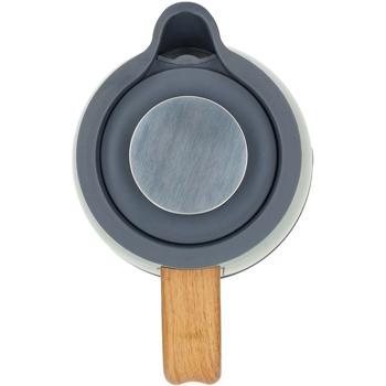 Preview: Edler Design-Wasserkocher in Mintgrün - 1.7 Liter, 2200 Watt, Edelstahl mit Soft-Touch-Oberfläche – 360° drehbar & ein Blickfang in jeder Küche