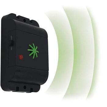 Preview: Effektiver Hunde- & Katzenvertreiber mit Ultraschall & Tönen – Frequenz 16-60 kHz, schützt bis zu 40 m², tierfreundlich, wetterfest & einfach