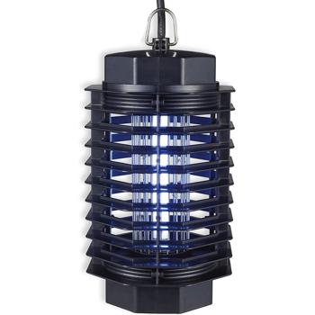 Effiziente Insektenlampe, elektrische Fliegenfalle mit UV-Licht, bis 50m². Insektenvernichter für die Steckdose, saubere und sichere Insektenbeseitigung