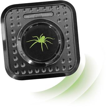 Preview: Spinnenabwehr mit Ultraschall-Signal - Insektenfrei umweltfreundlich, Wechselfrequenz, ohne Gewöhnungseffekt bei den Spinnen
