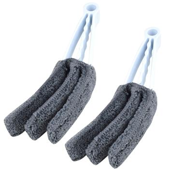 Preview: 2er-Set Jalousien- und Lamellen-Reiniger - Flexibel, 3 Reinigungsflächen für schnelle & effektive Reinigung von Jalousien & Heizkörpern