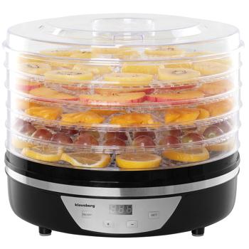 Preview: 5-Ebenen Dörrautomat, 35-68°C, Timer, BPA-frei, Entwässerungsgrad einstellbar, für Trockenfrüchte, Gemüse oder Fleisch-Gesunde Snacks selbst gemacht