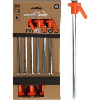 Preview: Zeltheringe aus Metall, 6 Stück, 21 cm