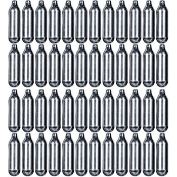 48 Sahnekapseln für gängige Schlag-Sahnespender, 8 g Gas pro Kapsel, Druckkapseln für alle gängigen Sahnespender, Sahnebereiter, Cream Wipper
