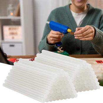 100er-Set Heissklebestifte für Heissklebepistolen, transparent, Ø 11 mm, 20 cm, Heissklebesticks mit extra starker Klebekraft, schnelltrocknend