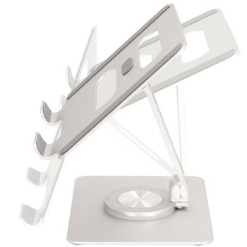 Preview: Aluminium Tablet-Halterung, 360° Drehbar – Flexible Halterung für alle Tablets, verstellbarer Tablet-Ständer