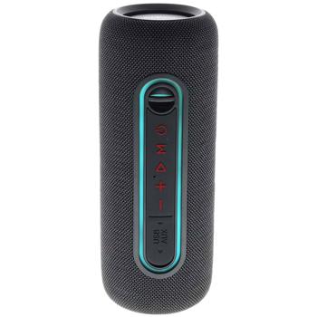 Mobiler Bluetooth 5.0 Party Lautsprecher (30W): mit LED-Beleuchtung, stossfest & wasserdicht (IPX5), anthrazit – für unvergessliche Partys überall