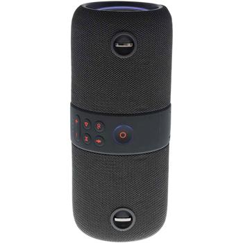 Preview: Bluetooth Lautsprecher 40W: LED, Stossfest & IPX6 wasserdicht, schwarz - Kraftvoller Sound mit Lichtshow – Robust, Outdoor, für jeden Musikgenuss