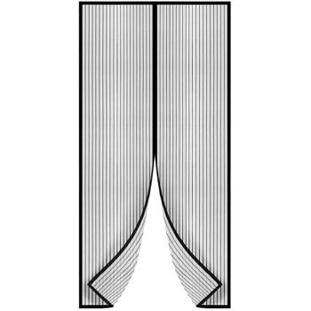 Magnetischer Insektenschutz-Türvorhang, 210x100cm – Schutz vor Fliegen, Schnaken & Wespen, ohne Bohren, einfache Montage