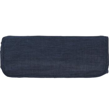 Preview: Koffer Organizer Set 6-tlg. - Reise-Aufbewahrungstaschen für mehr Ordnung & Übersicht im Gepäck - Polyester mit Struktureffekt - Blau/Grau/Pantone