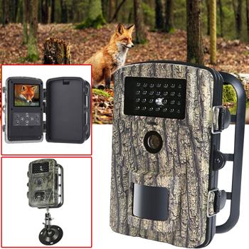 Preview: Full-HD Wild-Überwachungskamera im Camouflage-Design: Mit Bewegungssensor, Nachtsicht, Mikrofon & IP66 Wetterschutz