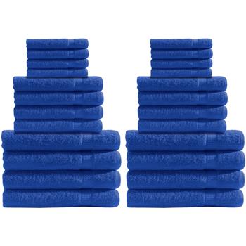 24-tlg Handtuchset Royal - 8 Gäste-, 8 Hand- & 8 Duschtücher - 100% Baumwolle, kuschelweich, saugstark, schnelltrocknend & hautfreundlich