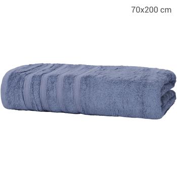 Preview: Saunahandtuch, 50% Bambus & 50% Baumwolle, 70 x 200 cm, blau
