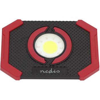 Preview: 2er-Set COB-LED Arbeitsleuchte & Powerbank - 1000lm, Akkubetrieb, freihändig mit Magnet - IP21, USB-C, 5 Modi, 180° Stativ