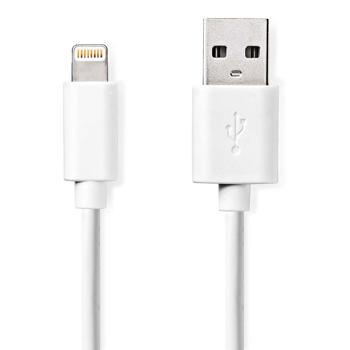 Preview: 3er-Set MFi Zertifiziertes iPhone Ladekabel, 1 Meter, weiss – USB-A auf Lightning – Für sicheres und schnelles Laden aller kompatiblen iPhones