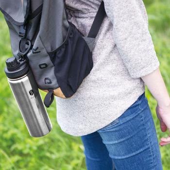 Preview: 4er-Set Robuste 540ml Edelstahl Trinkflasche / Sportflasche: Langlebig, geschmacksneutral & ideal für Fitness, Outdoor & Büro, Auslaufsicher & leicht zu reinigen