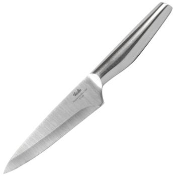 Preview: Fissler Universalmesser 4er-Set - 13 cm Allzweckmesser für präzise Schnitte von Fleisch Obst Gemüse Kräutern - Recycelter Edelstahl