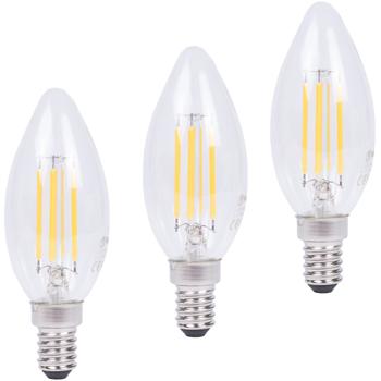 LED-Filament-Kerzenlampe C35-E14-4W-400lm-2500K-warmweiss-dimmbar-360°-Beleuchtung-energiesparend-für gemütliche Atmosphäre-20.000h Lebensdauer