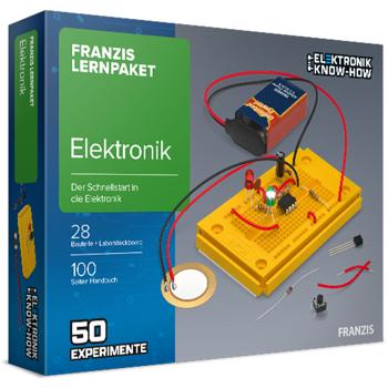 Komplettes Lernpaket Elektronik mit 28 Bauteilen & 50 Experimenten, inkl. Handbuch – Hochwertige Materialien für erfolgreiches Lernen