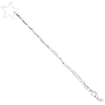 Preview: 2er-Set Bunte LED Sternschnuppe, 1,45m - 85 RGB LEDs für traumhafte Lichtatmosphäre - ganzjährig einsetzbar, Partydeko, Terrasse, Balkon, IP44