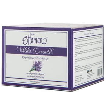 Preview: Lavendel Körperbutter 300ml - Reichhaltige Pflege für geschmeidige, weiche Haut - Spendet intensive Feuchtigkeit - Duft für Wellness & Schlaf