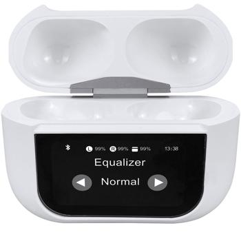 Preview: Kabellose ANC In-Ear Kopfhörer mit Ladebox & Touchscreen – erstklassiger Sound, aktive Geräuschunterdrückung, lange Akkulaufzeit & stilvolles Design